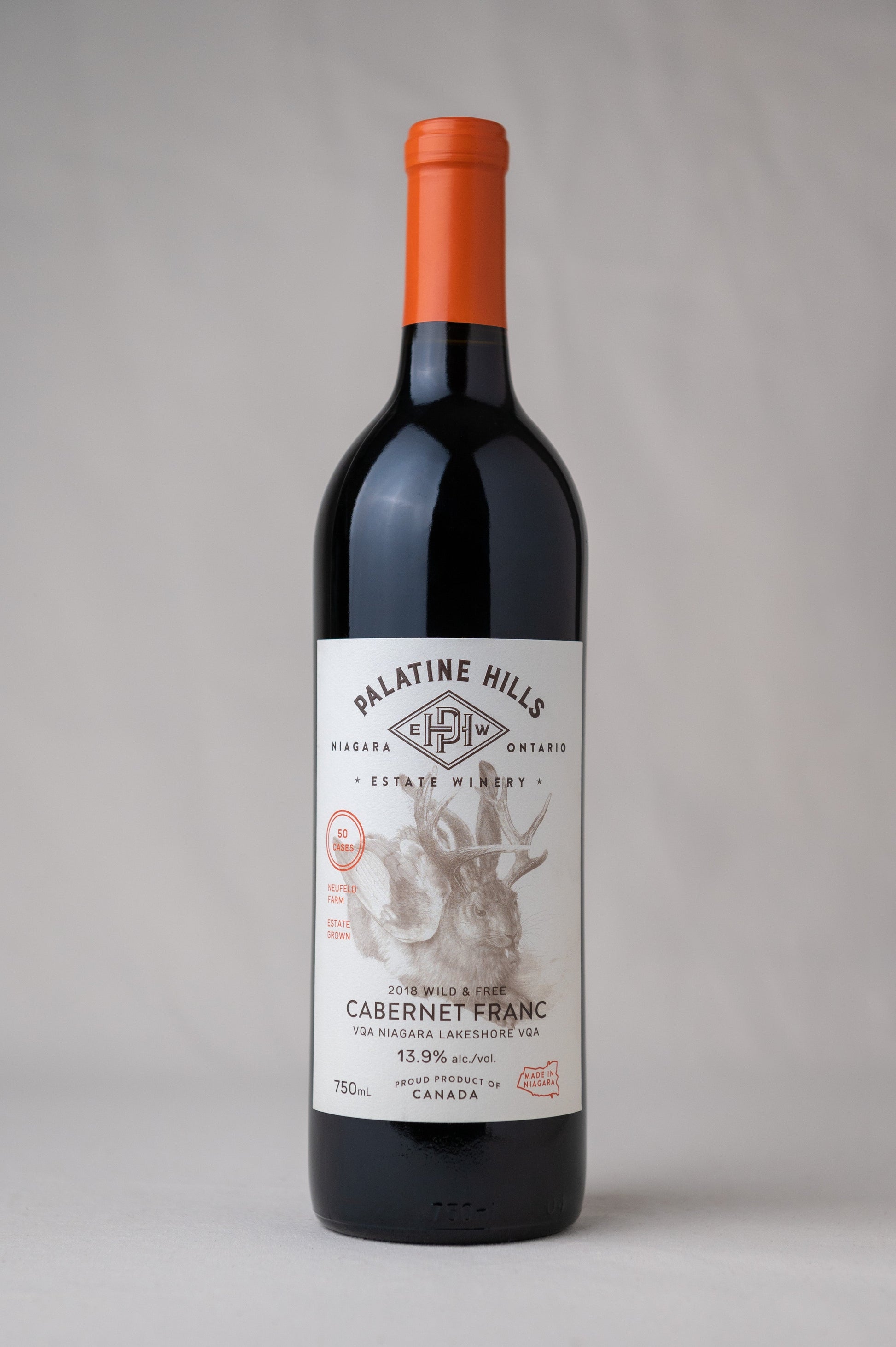 2018 Wild & Free Cabernet Franc - Palatine Hills Estate Winery