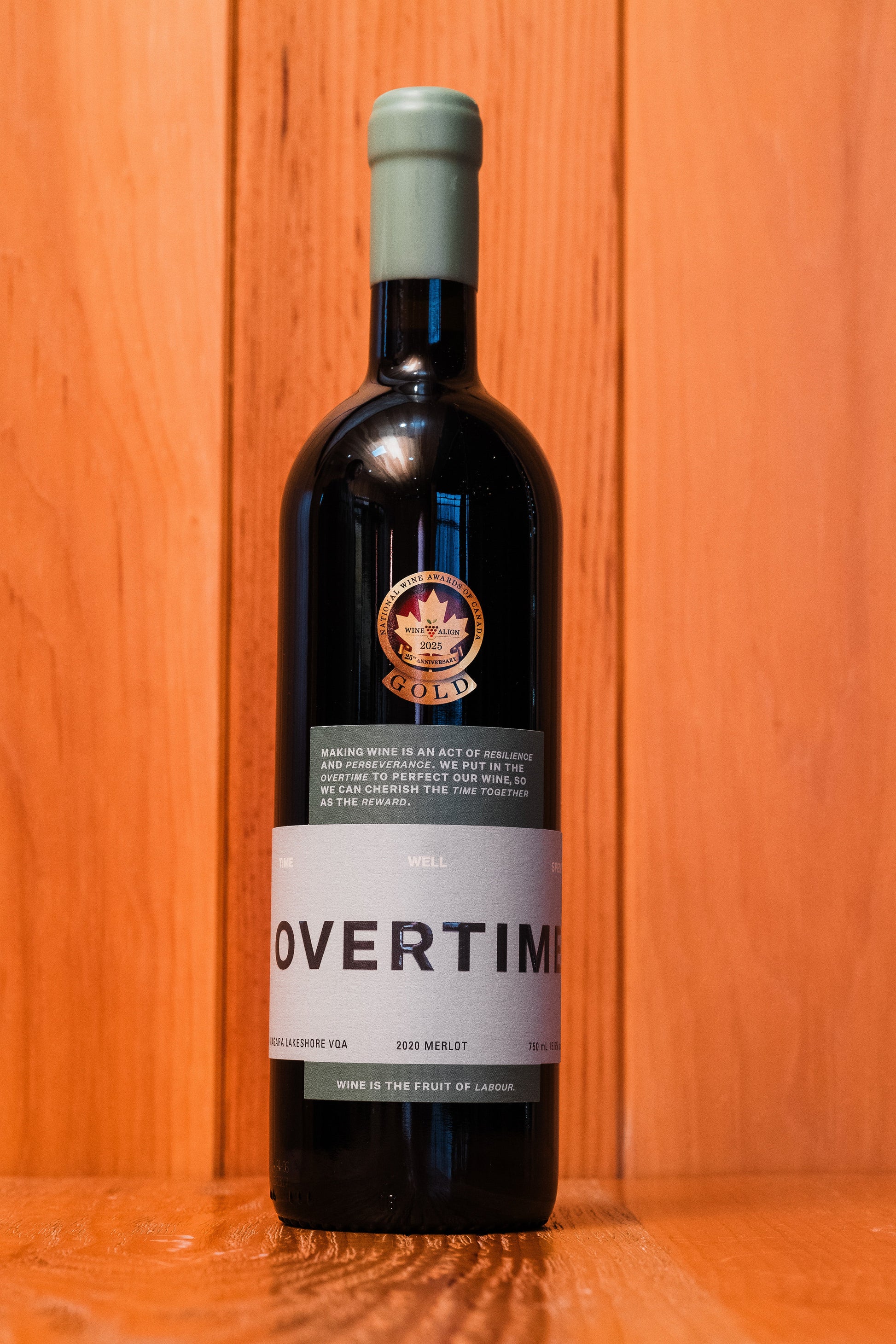2020 Overtime Reserve Merlot - Palatine Hills Estate Winery